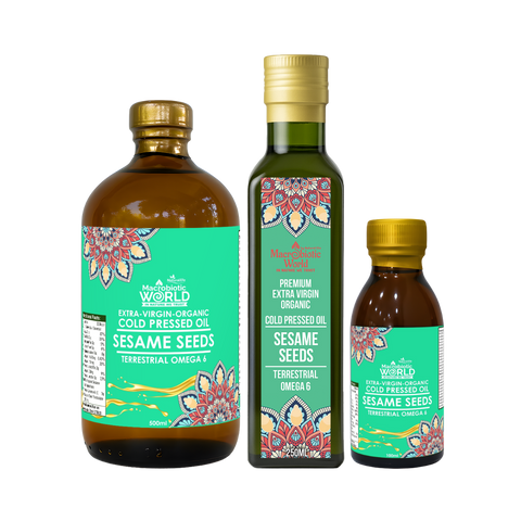 Organic/Bio | Extra Virgin Cold Pressed Sesame Seed Oil