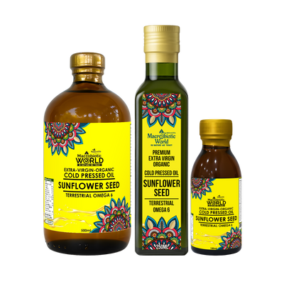 Organic/Bio | Extra Virgin Cold Pressed Sunflower Seed Oil