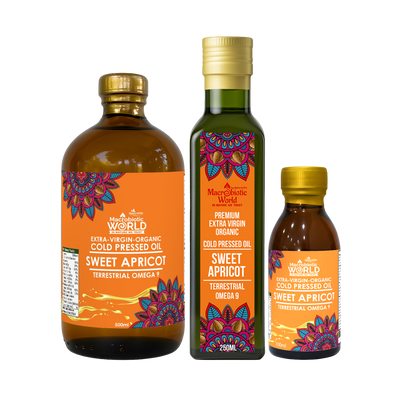 Organic | Extra Virgin Cold Pressed Sweet Apricot Oil