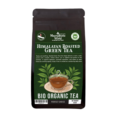Himalayan Roasted Green Tea - Organic Bio