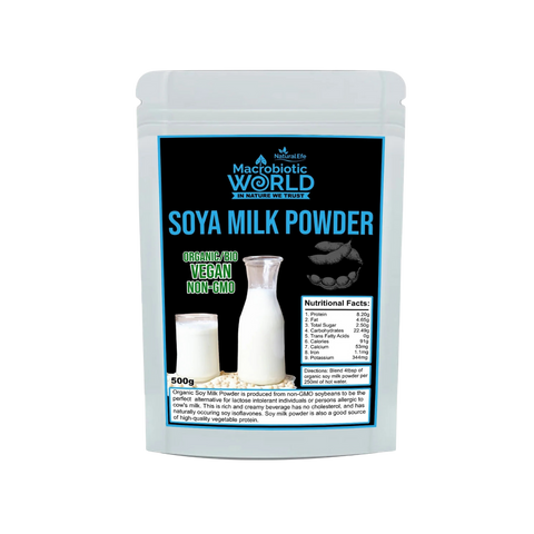Organic/Bio Soya Milk Powder – Macrobiotic World