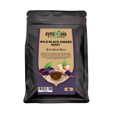 Wild Black Ginger Root