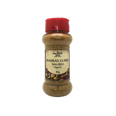 Organic-Bio | Spice & Herb | Madras Curry Organic Spice 80g