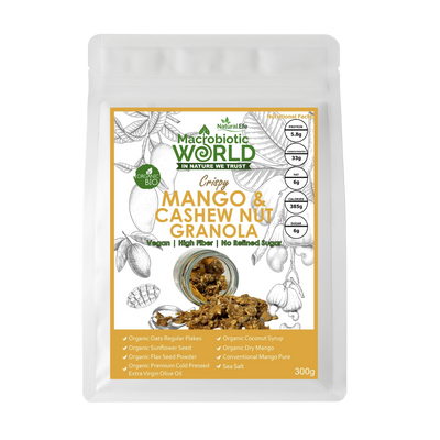 Mango & Cashew Nut Granola - Organic Bio