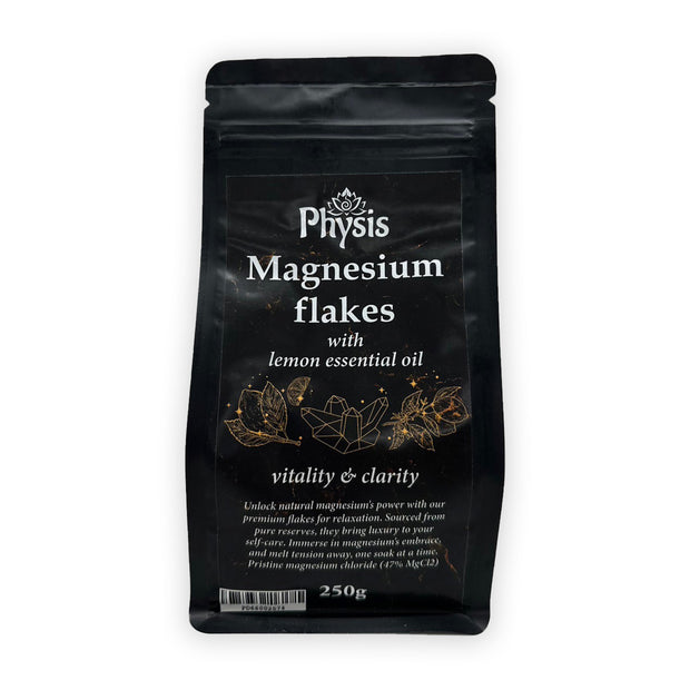 Physis l Magnesium Flakes with Lemon Essential Oil - Vitality & Clarity