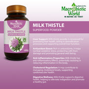 Organic-Bio Milk Thistle Powder 100g