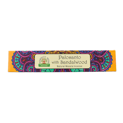 Namaste Indian Palo Santo With Sandalwood Sticks