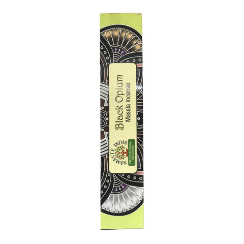 Namaste India | Black Opium Masala Incense 15g