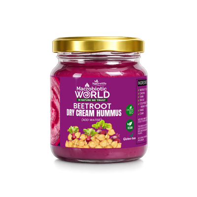 Dry Creamy Hummus | Beetroot - Organic Bio