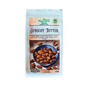 Package of Apricot Bitter nuts with brand logo on a white background