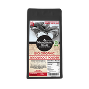 Bag of Macrobiotic World Bio Organic Arrowroot Powder on a white background