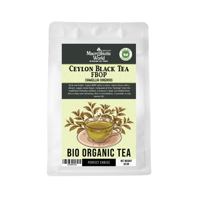 Ceylon Black Tea FBOP - Organic Bio