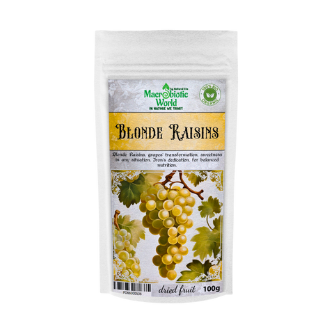 Organic/Bio | Dried Blonde Raisin