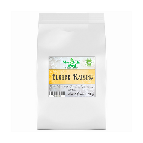 Organic/Bio | Dried Blonde Raisin