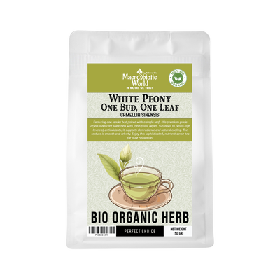 White Peony One Bud One Leaf - Organic Bio