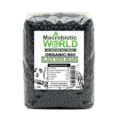 Black Soybeans - Organic Bio