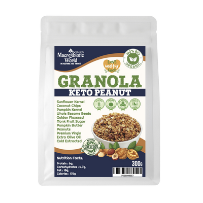 Granola Keto Peanut - Organic Bio