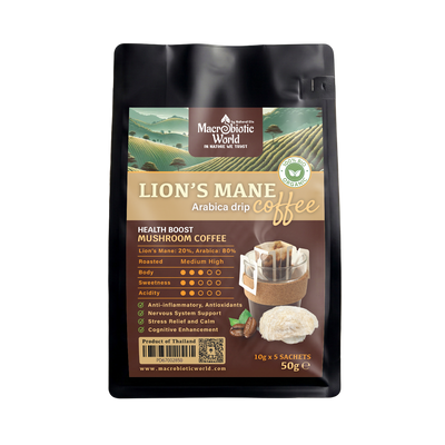 Lion's Mane Arabica Drip Coffee