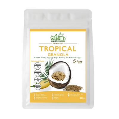 Crispy Tropica Granola - Organic Bio