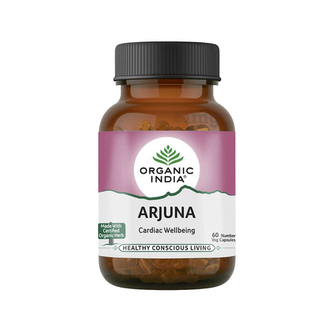 Organic India l Arjuna - Cardiac Wellbeing 60 Capsules