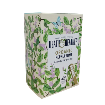 Heath & Heather Organic Peppermint Herbal Tea