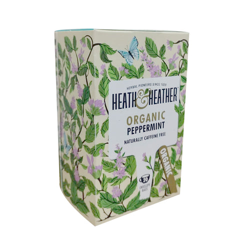 HEATH & HEATHER l Organic Peppermint Herbal Tea 20g