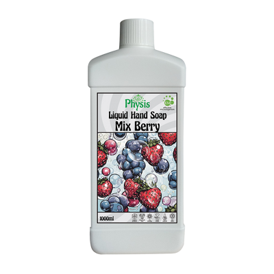 Natural Soapberry Probiotic Liquid Hand Soap | Mix Berry