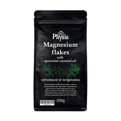Magnesium Flakes With Spearmint Essential Oil - Refreshment & Invigoration
