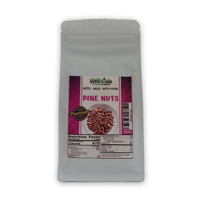 Natural Efe l NUTS l Pine Nuts with Husk 100g ถั่วพายนัทพร้อมเปลือก