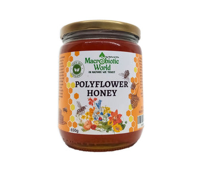 Organic-Bio Polyflower Honey น้ำผึ้งจากดอกไม้ 650g