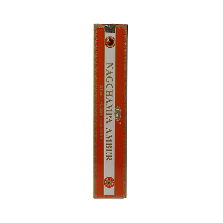 PPURE | Nagchampa Amber Incense Sticks