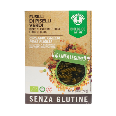 Green Pea Fusilli - Organic