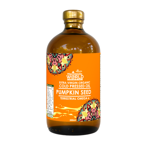 Organic | Extra Virgin Cold Pressed Pumpkin Seed Oil