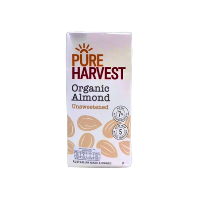 Pure Harvest Almond Milk Unsweetened - Organic