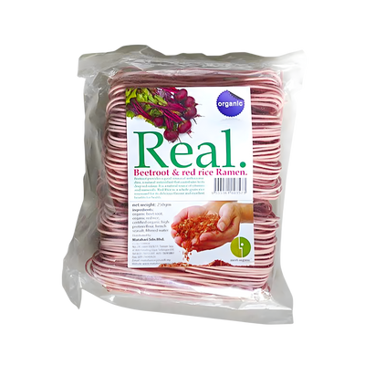 Real Beetroot & Red Rice Ramen - Organic Bio