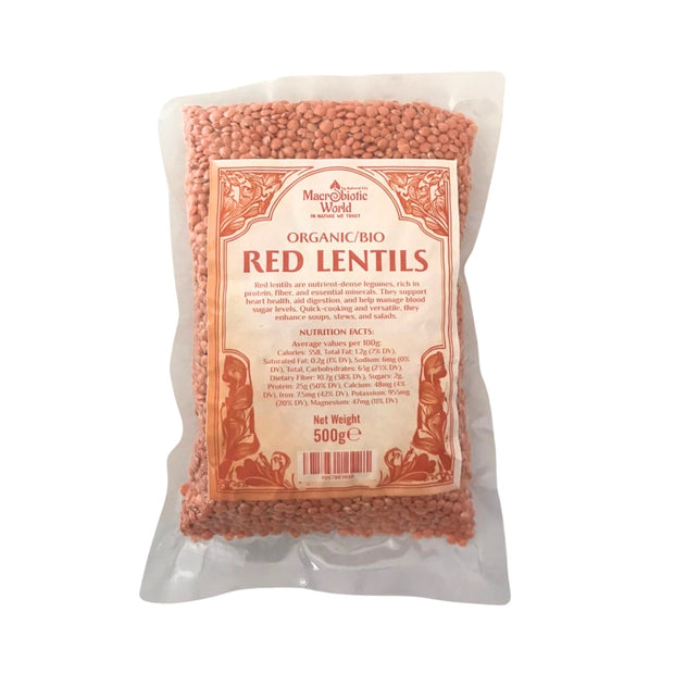 Organic/Bio| Red Lentils