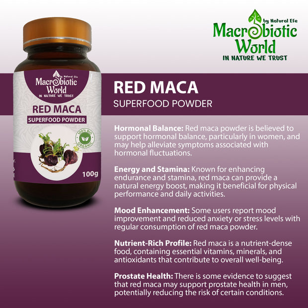 Organic/Bio | Red Maca Powder