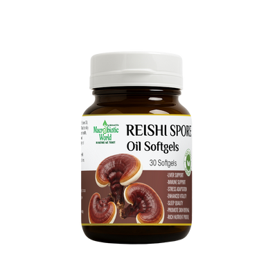Reishi Spore Oil Softgels - Organic Bio
