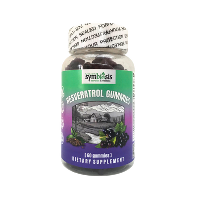 Symbiosis Resveratrol Gummies | Dietary Supplement