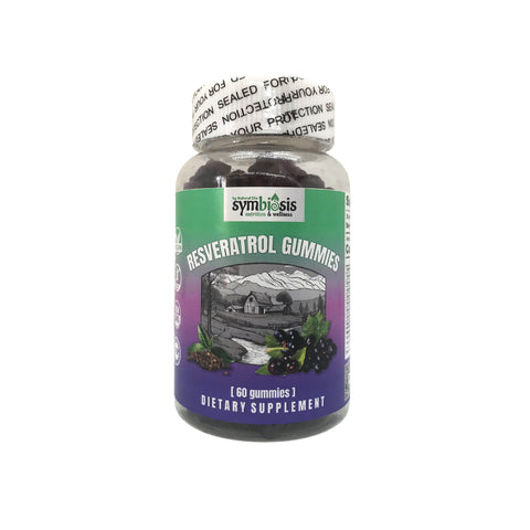 Natural Efe | Symbiosis Resveratrol Gummies | Dietary Supplement 60 Gummies