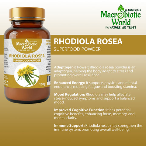 Organic/Bio | Rhodiola Rosea Powder