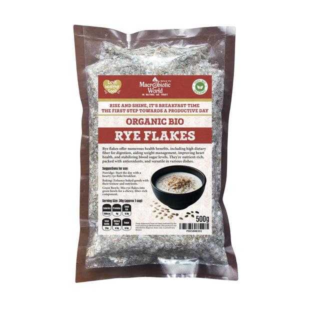 Organic/Bio Rye Flakes