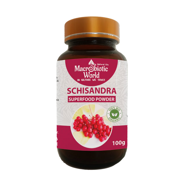 Organic-Bio Schisandra Berries Powder | ผงชิแซนดร้า เบอร์รี่
