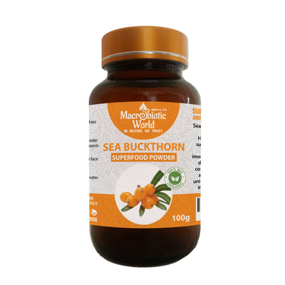 Organic-Bio Sea Buckhathorn Powder | ผงซีบัคธอร์น 100g
