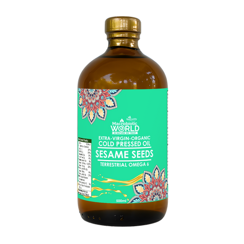 Organic/Bio | Extra Virgin Cold Pressed Sesame Seed Oil