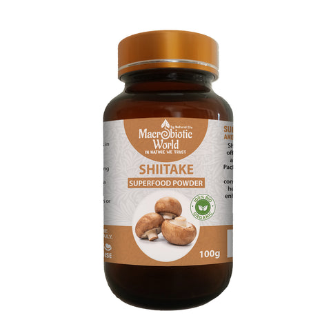 Organic/Bio Shiitake Mushroom Powder ผงเห็ดหอม 100g