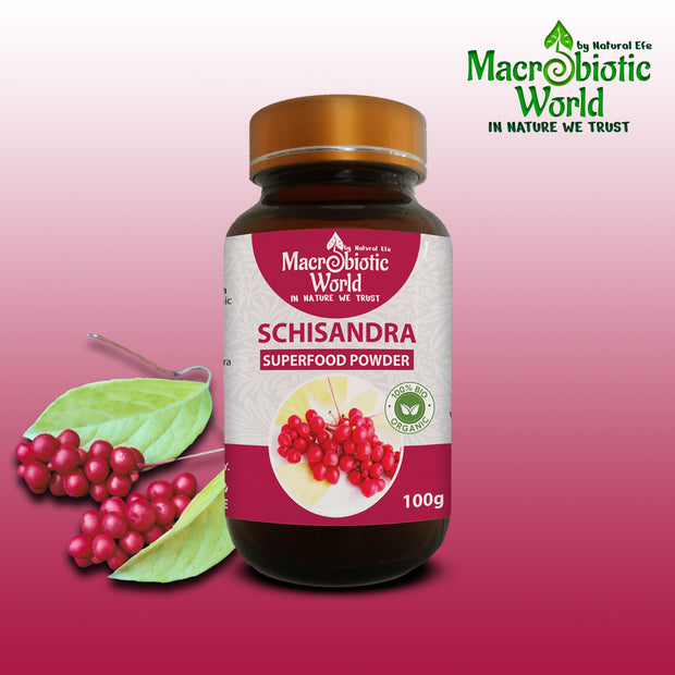 Organic-Bio Schisandra Berries Powder | ผงชิแซนดร้า เบอร์รี่