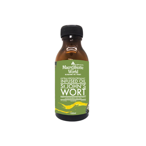 Organic/Bio St. John's Wort Oil - Extra Virgin Infused Oil 100ml