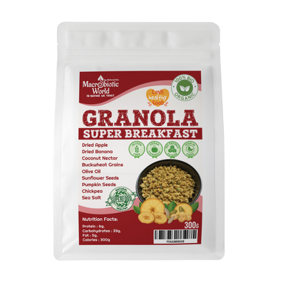 Crispy Super Breakfast Granola - Organic Bio