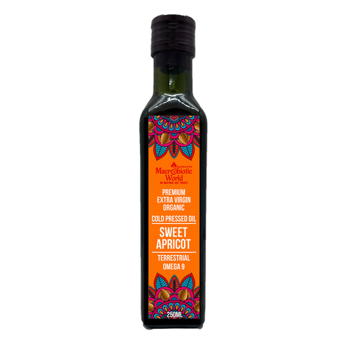 Organic | Extra Virgin Cold Pressed Sweet Apricot Oil